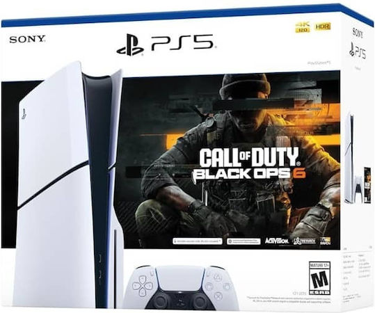 Sony PlayStation 5 Slim 1 TB – Call of Duty: Black Ops 6 (Offizielles Bundle)